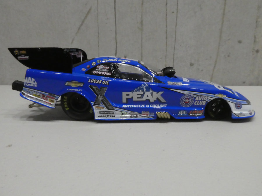 2016 JOHN FORCE PEAK FUNNY CAR - 1:24 SCALE DIECAST MODEL