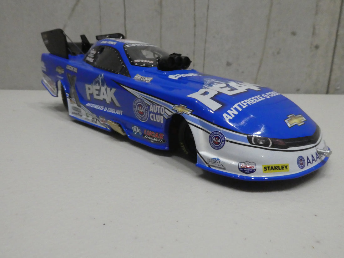 2016 JOHN FORCE PEAK FUNNY CAR - 1:24 SCALE DIECAST MODEL