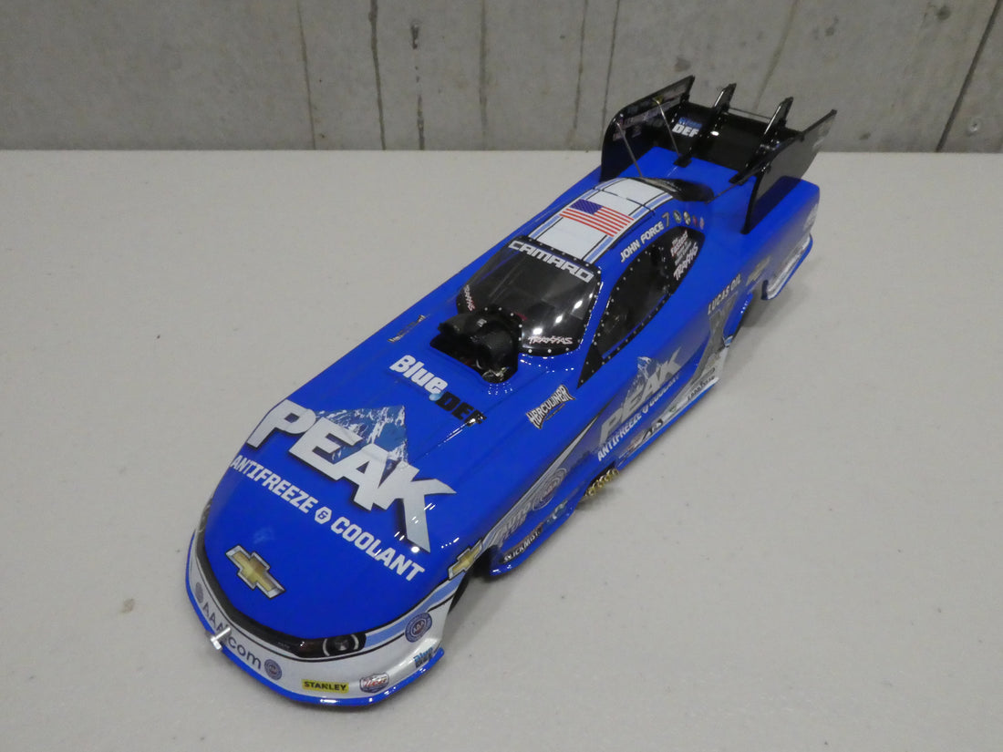 2016 JOHN FORCE PEAK FUNNY CAR - 1:24 SCALE DIECAST MODEL