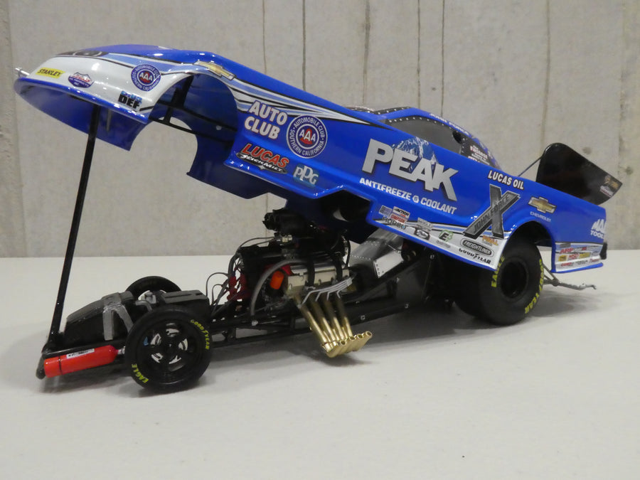 2016 JOHN FORCE PEAK FUNNY CAR - 1:24 SCALE DIECAST MODEL