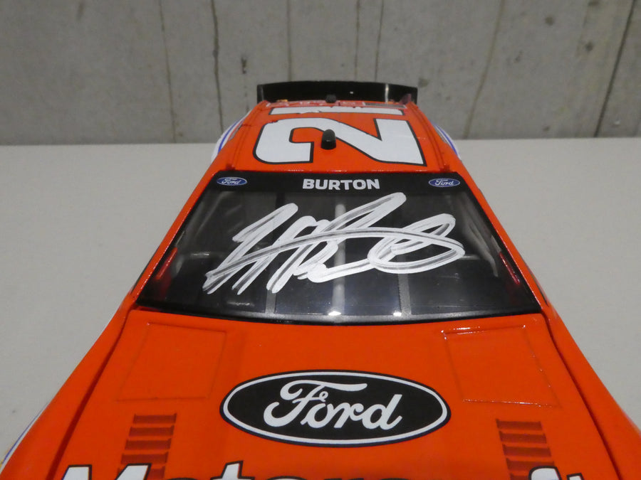 Harrison Burton Autographed 2022 Motorcraft 1:24 ARC Nascar Diecast