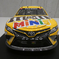 KYLE BUSCH 2021 M&M'S MINIS POCONO RACED WIN 1:24 ELITE DIECAST