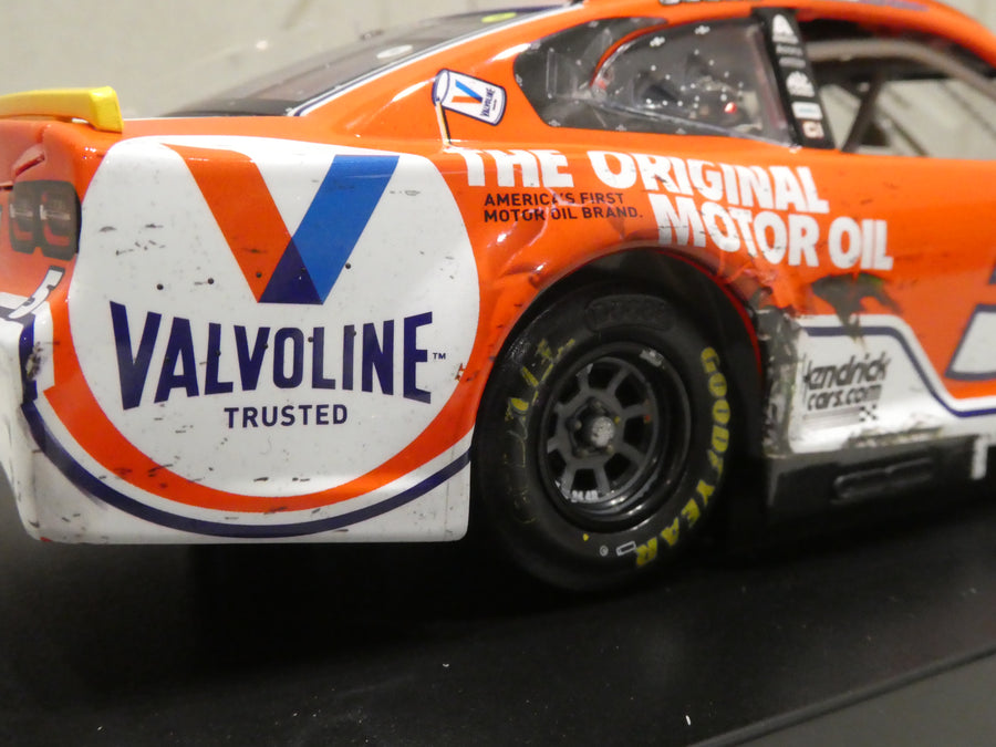 KYLE LARSON 2021 VALVOLINE BRISTOL RACED WIN 1:24 ARC DIECAST