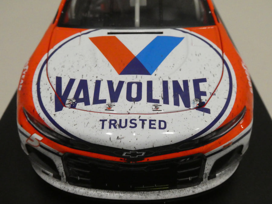 KYLE LARSON 2021 VALVOLINE BRISTOL RACED WIN 1:24 ARC DIECAST