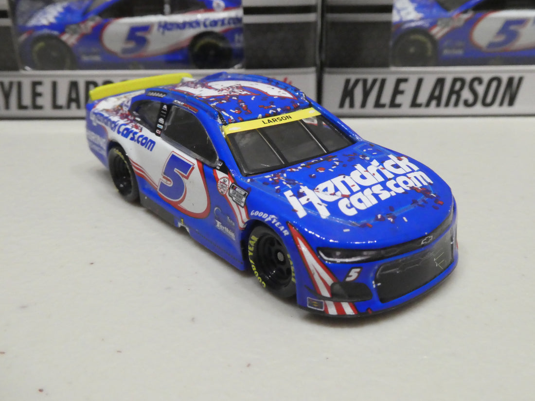 KYLE LARSON 2021 HENDRICKCARS.COM CHARLOTTE ROVAL RACE WIN 1:64 ARC DIECAST