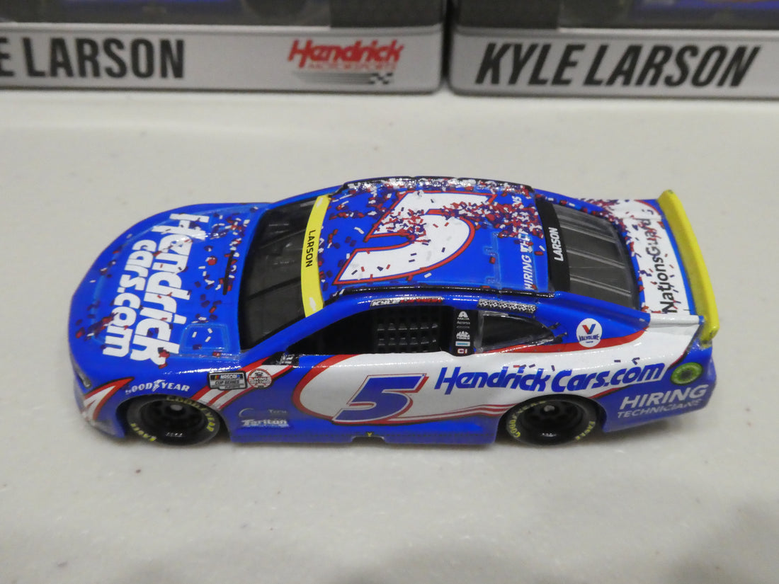 KYLE LARSON 2021 HENDRICKCARS.COM CHARLOTTE ROVAL RACE WIN 1:64 ARC DIECAST