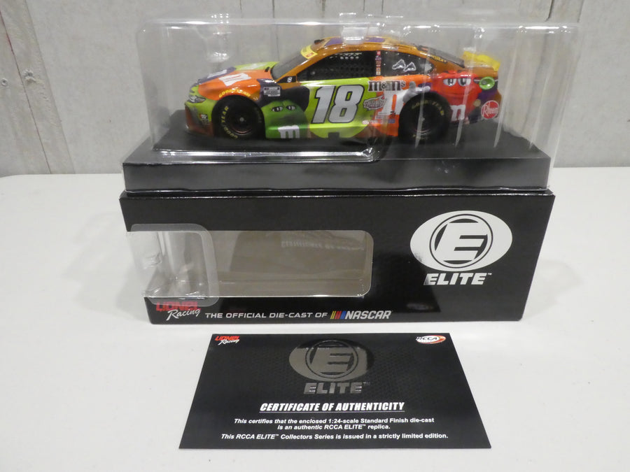 Kyle Busch 2021 M&M's Halloween 1:24 Elite Nascar Diecast