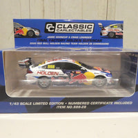 Jamie Whincup & Craig Lowndes Final Holden Factory Supercar Red Bull Holden Racing Team Holden ZB Commodore - 1:43 Diecast Model