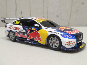 Jamie Whincup & Craig Lowndes Final Holden Factory Supercar Red Bull Holden Racing Team Holden ZB Commodore - 1:43 Diecast Model