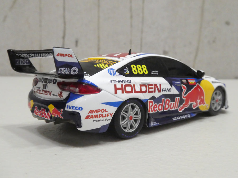 Jamie Whincup & Craig Lowndes Final Holden Factory Supercar Red Bull Holden Racing Team Holden ZB Commodore - 1:43 Diecast Model