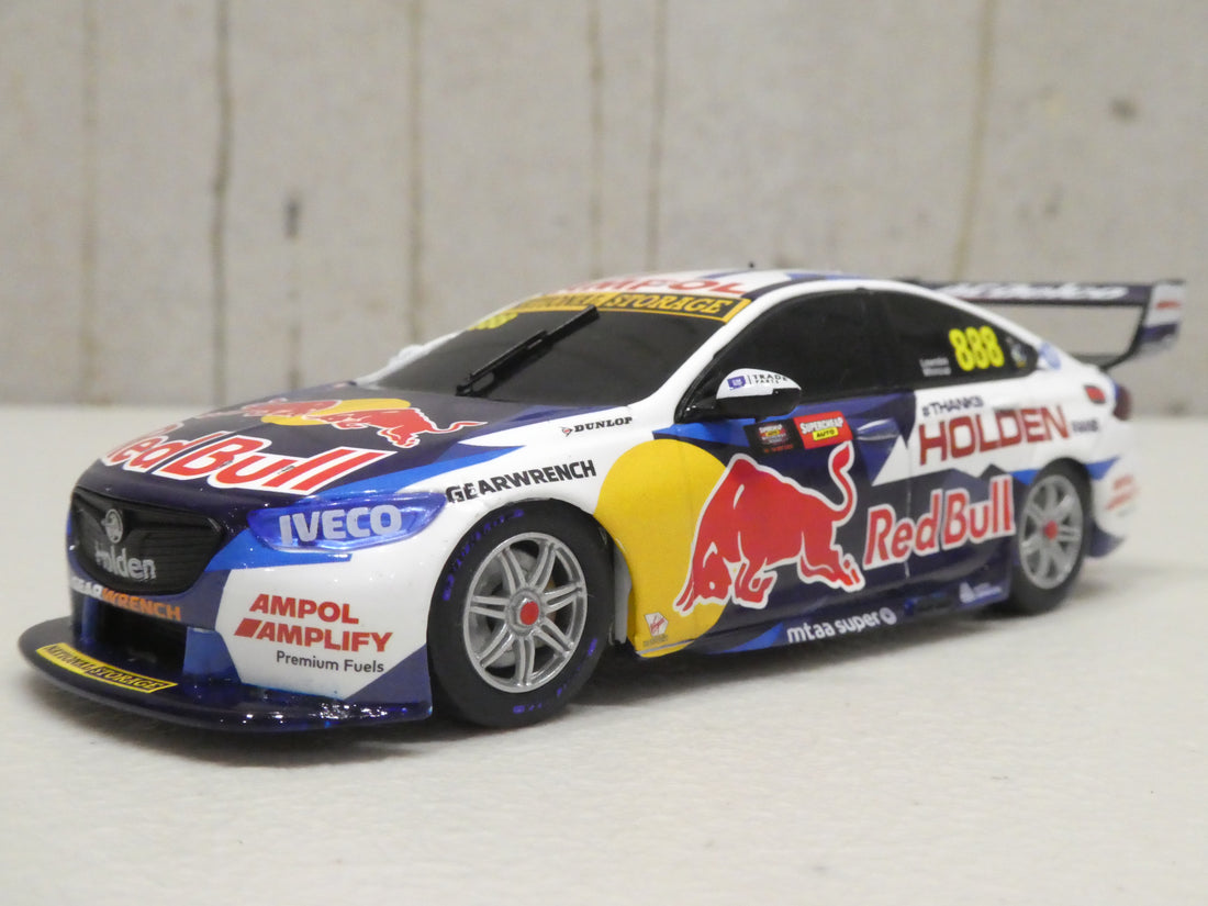 Jamie Whincup & Craig Lowndes Final Holden Factory Supercar Red Bull Holden Racing Team Holden ZB Commodore - 1:43 Diecast Model