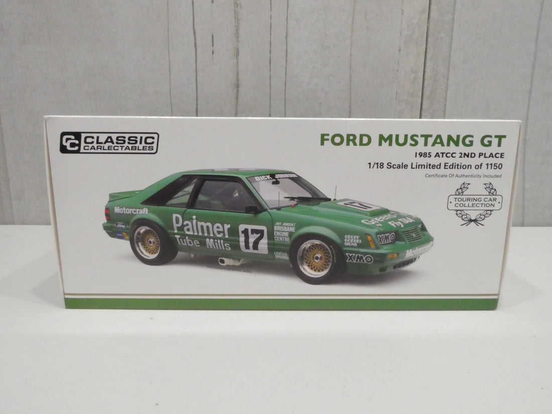 FORD MUSTANG GT 1985 ATCC 2ND PLACE 1:18 DIECAST MODEL