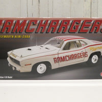 1970 PLYMOUTH CUDA SUPER STOCK - RAMCHARGERS 1:18 DIECAST - ACME