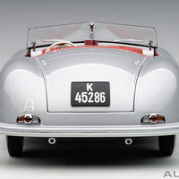 PORSCHE 356 NUMBER 1 (SILVER) 1:18 SCALE MODEL - AUTOART