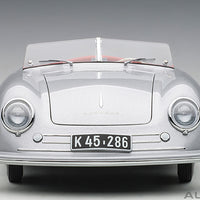 PORSCHE 356 NUMBER 1 (SILVER) 1:18 SCALE MODEL - AUTOART