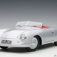 PORSCHE 356 NUMBER 1 (SILVER) 1:18 SCALE MODEL - AUTOART