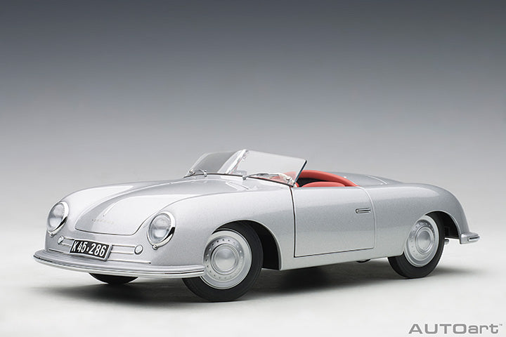 PORSCHE 356 NUMBER 1 (SILVER) 1:18 SCALE MODEL - AUTOART