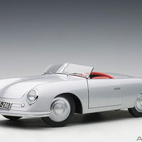 PORSCHE 356 NUMBER 1 (SILVER) 1:18 SCALE MODEL - AUTOART