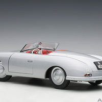 PORSCHE 356 NUMBER 1 (SILVER) 1:18 SCALE MODEL - AUTOART