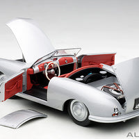 PORSCHE 356 NUMBER 1 (SILVER) 1:18 SCALE MODEL - AUTOART