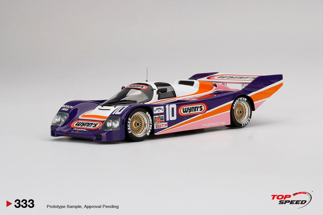 Porsche 962 1987 IMSA Daytona  24 Hours 5th Hotchkis Racing  #10 1:18 Resin Diecast