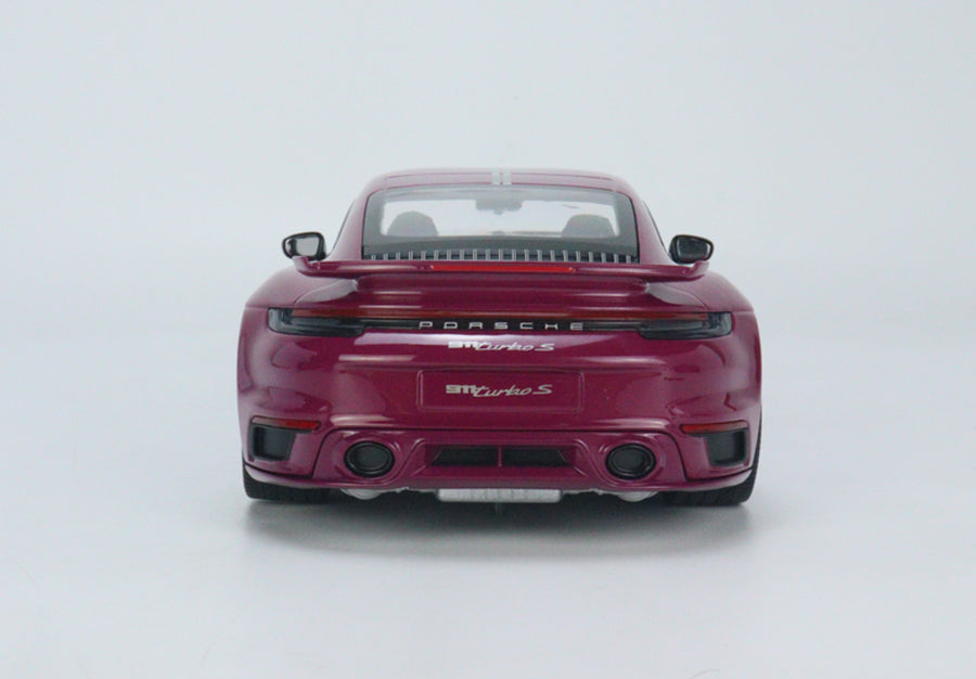 *PRE-ORDER* Porsche 911 (992) Turbo S Coupe Sports Design 2021 RED - 1:18 Diecast Model - Minichamps