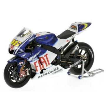 *PRE-ORDER* Yamaha YZR-M1 Team Fiat Yamaha Valentino Rossi World Champion MotoGP 2009 Dirty Version Diecast - 1:12 Scale - Minichamps