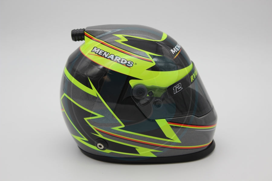 Ryan Blaney 2021 Menards MINI Replica Helmet 1:2 Scale