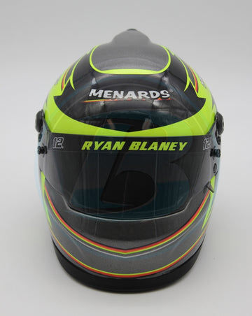 Ryan Blaney 2021 Menards MINI Replica Helmet 1:2 Scale