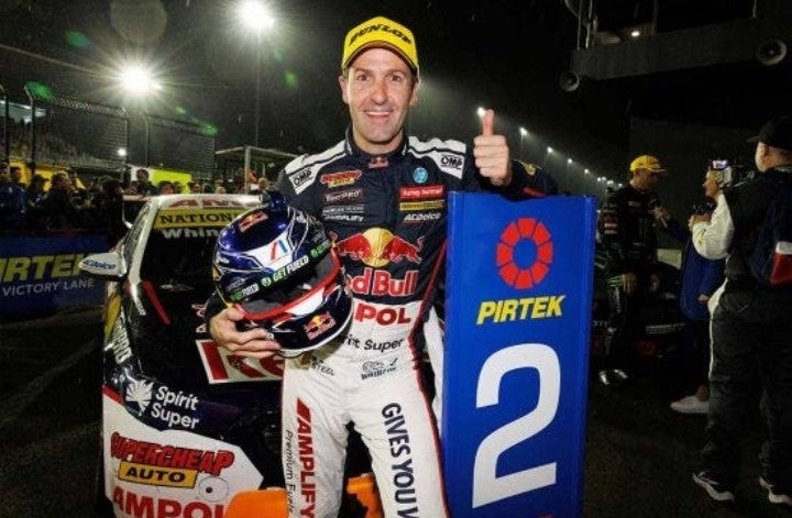 HOLDEN ZB COMMODORE - RED BULL AMPOL RACING #88 - JAMIE WHINCUP - BEAUREPAIRS SYDNEY SUPERNIGHT RACE 29 - LAST FULL-TIME SOLO DRIVE - 1:43 Scale Diecast Model Car - Biante - RRP $99 NPW $80
