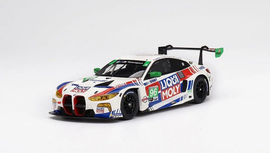 *PRE-ORDER* BMW M4 GT3 #96 Turner Motorsport 2022 IMSA Daytona 24 Hr. - 1:18 Scale Resin Model Car