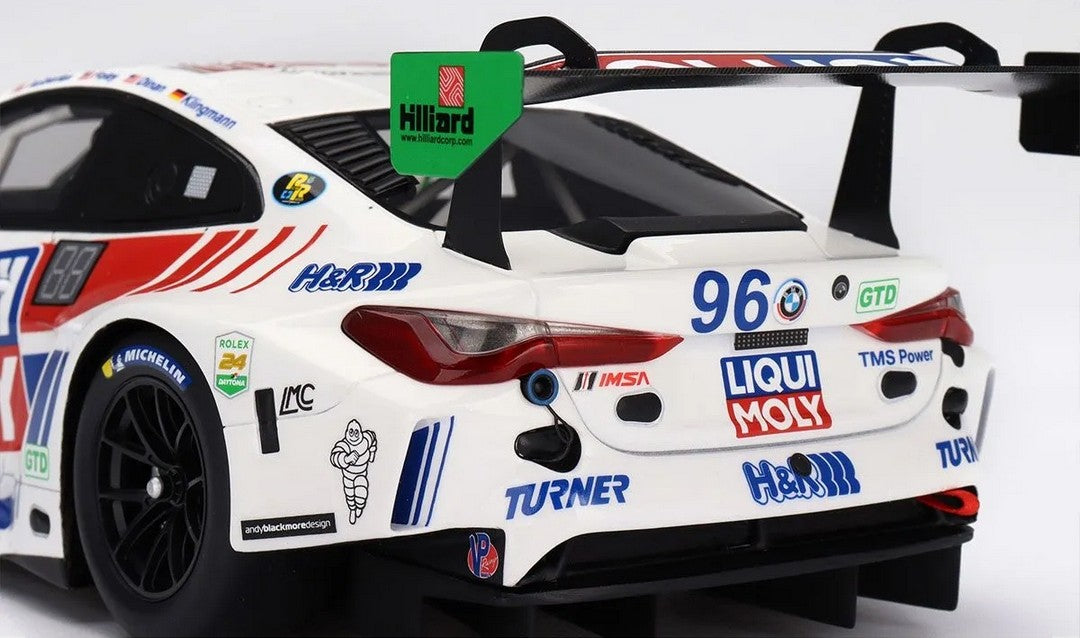 *PRE-ORDER* BMW M4 GT3 #96 Turner Motorsport 2022 IMSA Daytona 24 Hr. - 1:18 Scale Resin Model Car