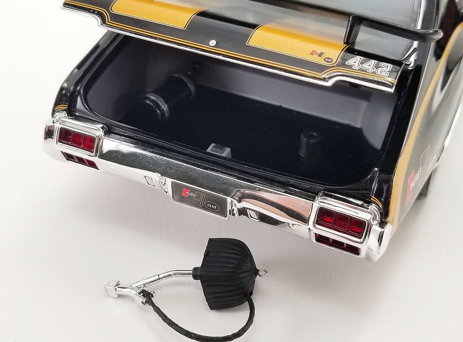 1972 OLDSMOBILE 442 - HURST - DRAG OUTLAW - 1:18 SCALE DIECAST MODEL - ACME
