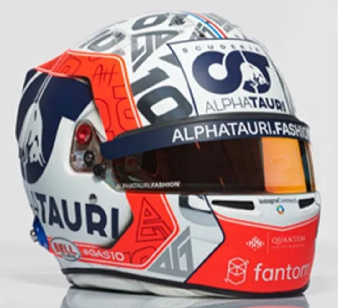 AlphaTauri - Pierre Gasly - 2022 - 1:5 Scale Resin Model Helmet