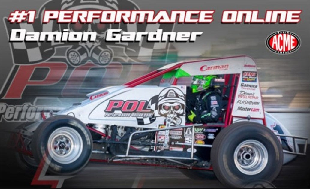 DAMION GARDNER #1 PERFORMANCE ONLINE SPRINT CAR 1:18 DIECAST MODEL - ACME - RRP $225  NOW  $200