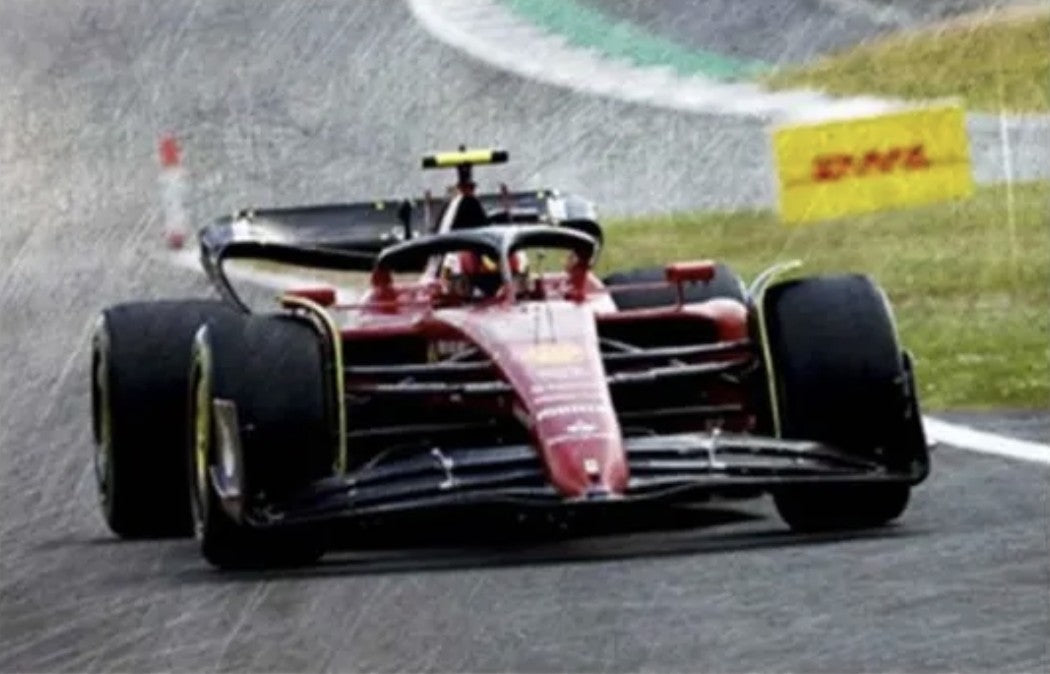*PRE-ORDER* Ferrari F1-75 No.55 Winner Great Britain GP 2022 - Carlos Sainz Jr. - 1:18 Scale Resin Model Car