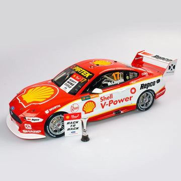 Scott McLaughlin 1:12 Shell V-Power Racing Team #17 Ford Mustang GT Supercar - 2019 Championship Winner