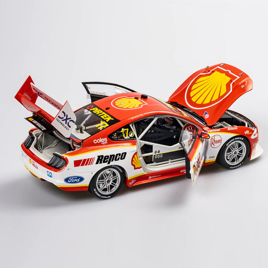 Shell V-Power Racing Team #17 Ford Mustang GT - 2022 Perth SuperNight Race 11 Winner - Will Davison - 1:18 Scale Diecast Model - Authentic Collectables RRP $250 NOW $200