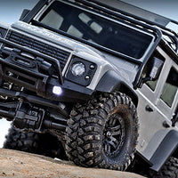 TRAXXAS 1:18 TRX-4M SCALE & TRAIL CRAWLER LAND ROVER DEFENDER - SILVER