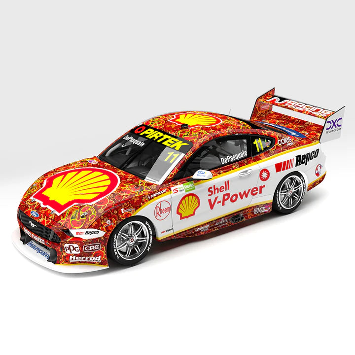 Anton De Pasquale 1:18 Shell V-Power Racing Team #11 Ford Mustang GT - 2021 Merlin Darwin Triple Crown Indigenous Livery - RRP $250 NOW $225