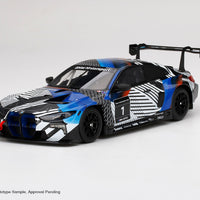 BMW M4 GT3 Test Car ver 1 1:18 Resin Diecast