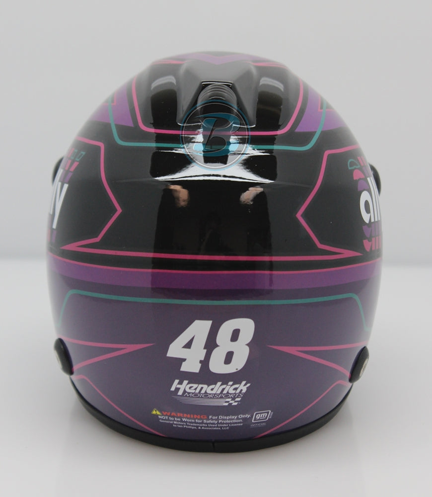 Alex Bowman 2021 Ally MINI Replica Helmet - 1:2 Scale