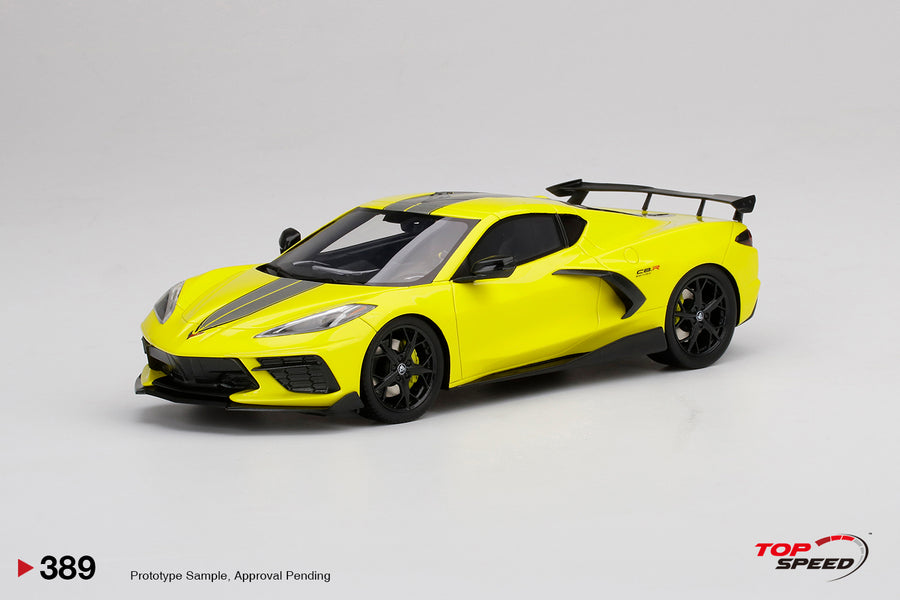 *PRE-ORDER* Chevrolet Corvette Stingray IMSA GTLM  Championship Edition. Accelerate Yellow 1:18 Resin Diecast