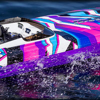 TRAXXAS DCB M41 WIDEBODY: BRUSHLESS 40' RACE BOAT TQI - PURPLE