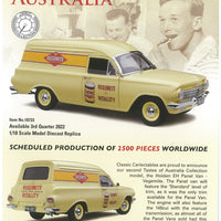 HOLDEN EH PANEL VAN "TASTES OF AUSTRALIA COLLECTION" 1:18 DIECAST