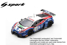 *PRE-ORDER* Lamborghini Huracán GT3 No.12 Ombra  Racing 24H Spa 2018 Limited 300 1:43 Scale Model Car