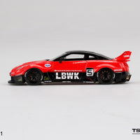 *PRE-ORDER* LB-Silhouette WORKS GT NISSAN 35GT-RR Ver.1 Red/Black 1:43 Model Car