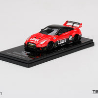 *PRE-ORDER* LB-Silhouette WORKS GT NISSAN 35GT-RR Ver.1 Red/Black 1:43 Model Car